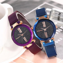 Load image into Gallery viewer, Magnetic Starry Sky Female Clock
