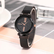 Load image into Gallery viewer, Magnetic Starry Sky Female Clock
